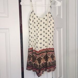 colorful printed romper from target